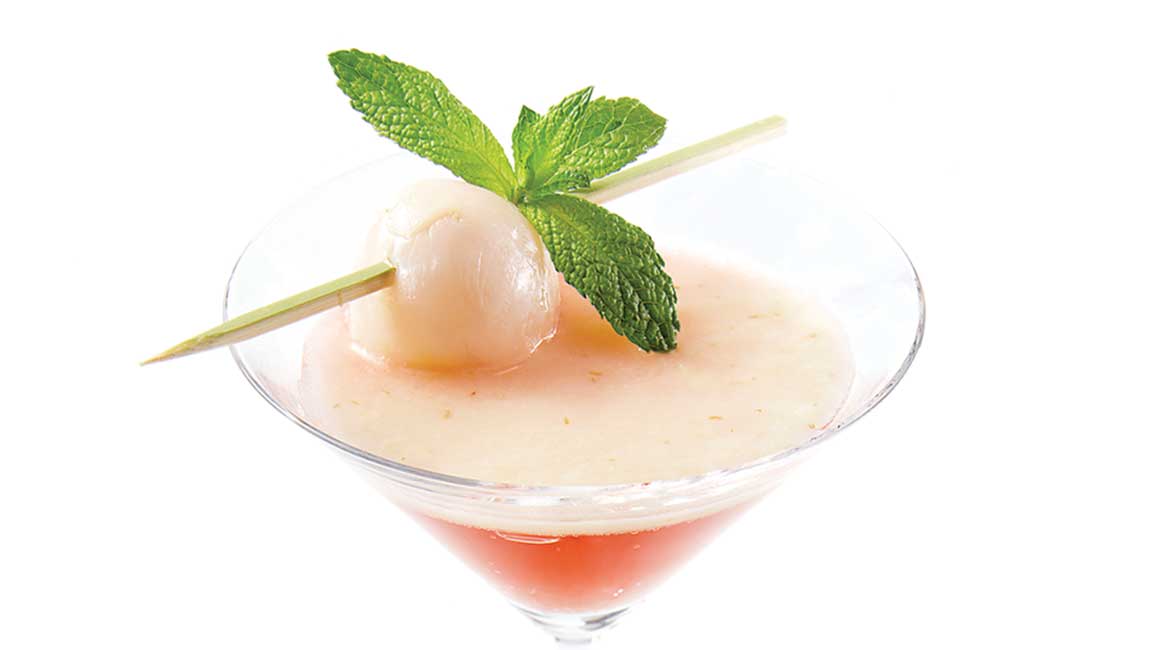 Cocktail au litchi