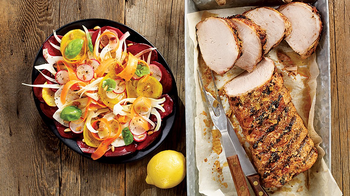 Longe de porc barbecue à la cubaine de Stefano Faita