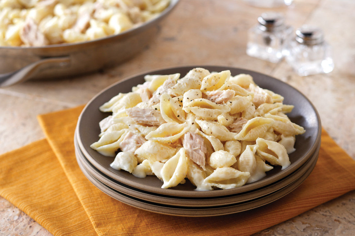 Smoky Mac and Cheese with Tuna