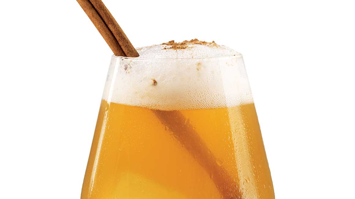 Bière pomme et cannelle
