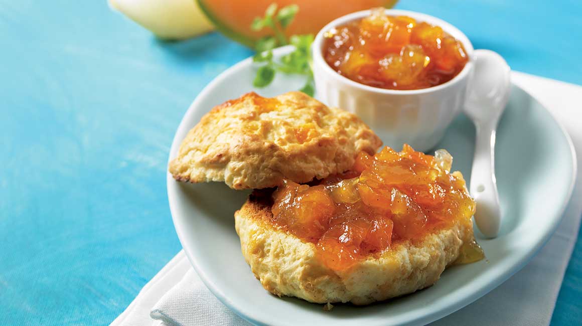 Vanilla melon jam
