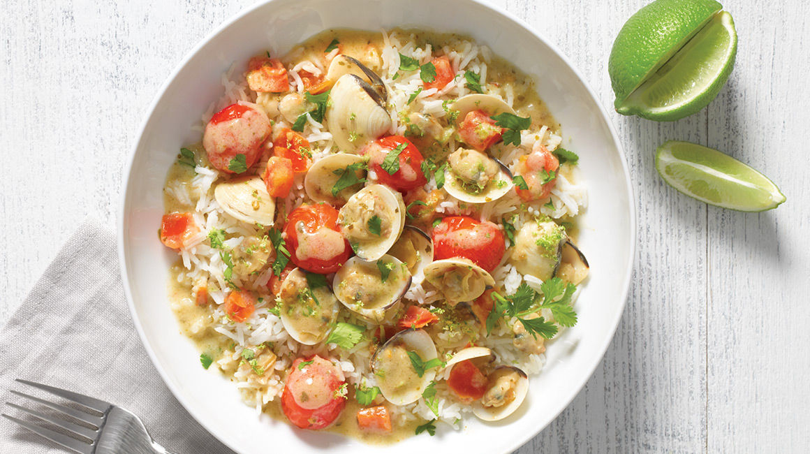 Green Curry Vongole Clams