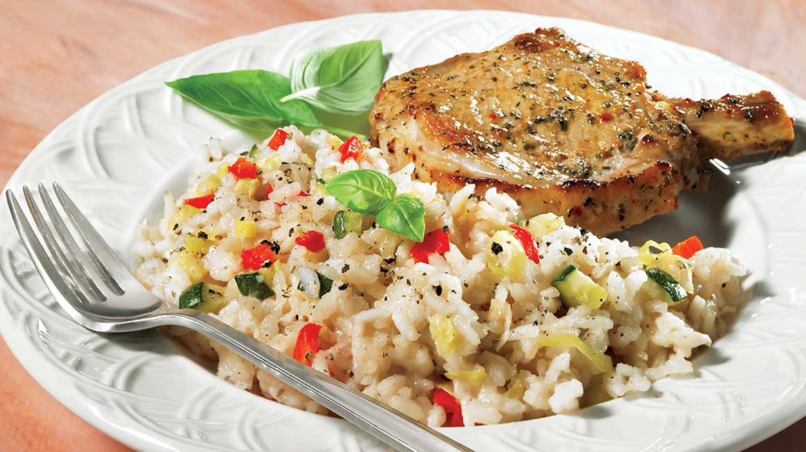 Risotto au fromage de brebis
