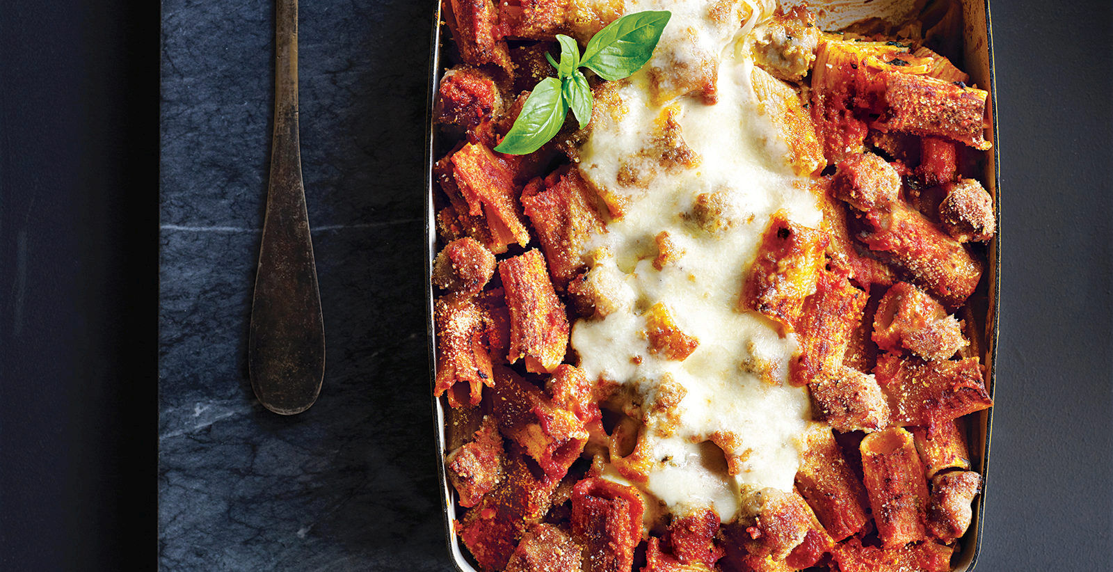 Baked Rigatoni Marinara