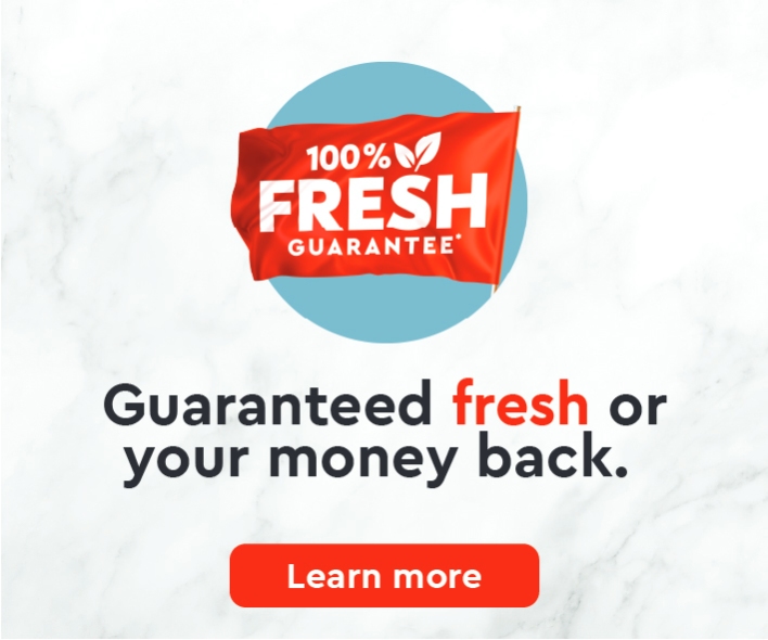 100% fresh guarantee