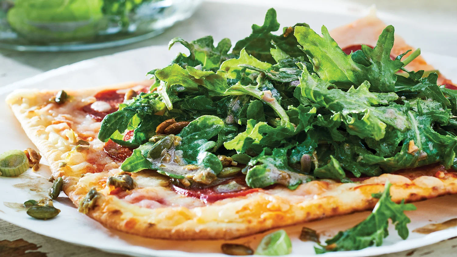 Zesty Greens Pizza Topper