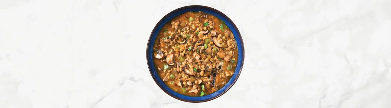 Porcini Mushroom & Barley Soup