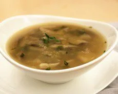 Mushroom, Leek & Quinoa Soup