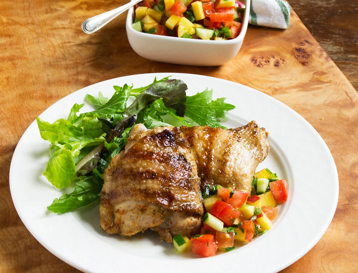 Simple Barbecue Spiced Chicken