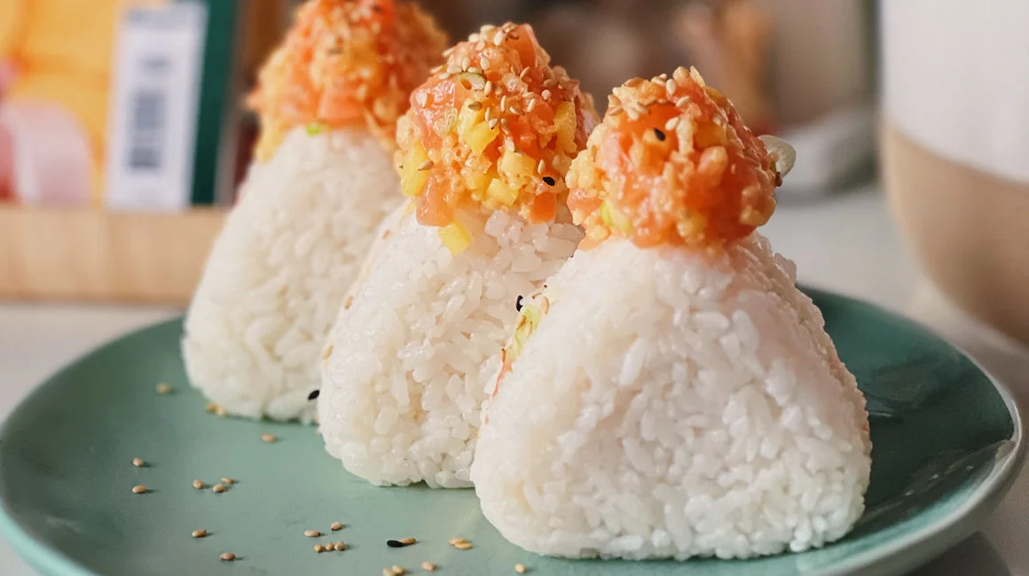 Salmon Onigiri Recipe by Geneviève Everell | IGA