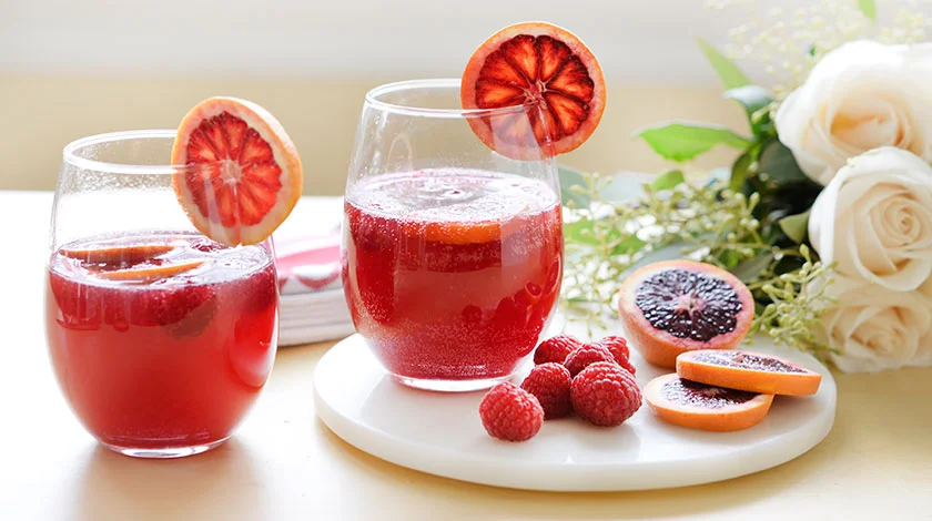 Ruby-Red Valentine's Mimosa Recipe | Thrifty Foods