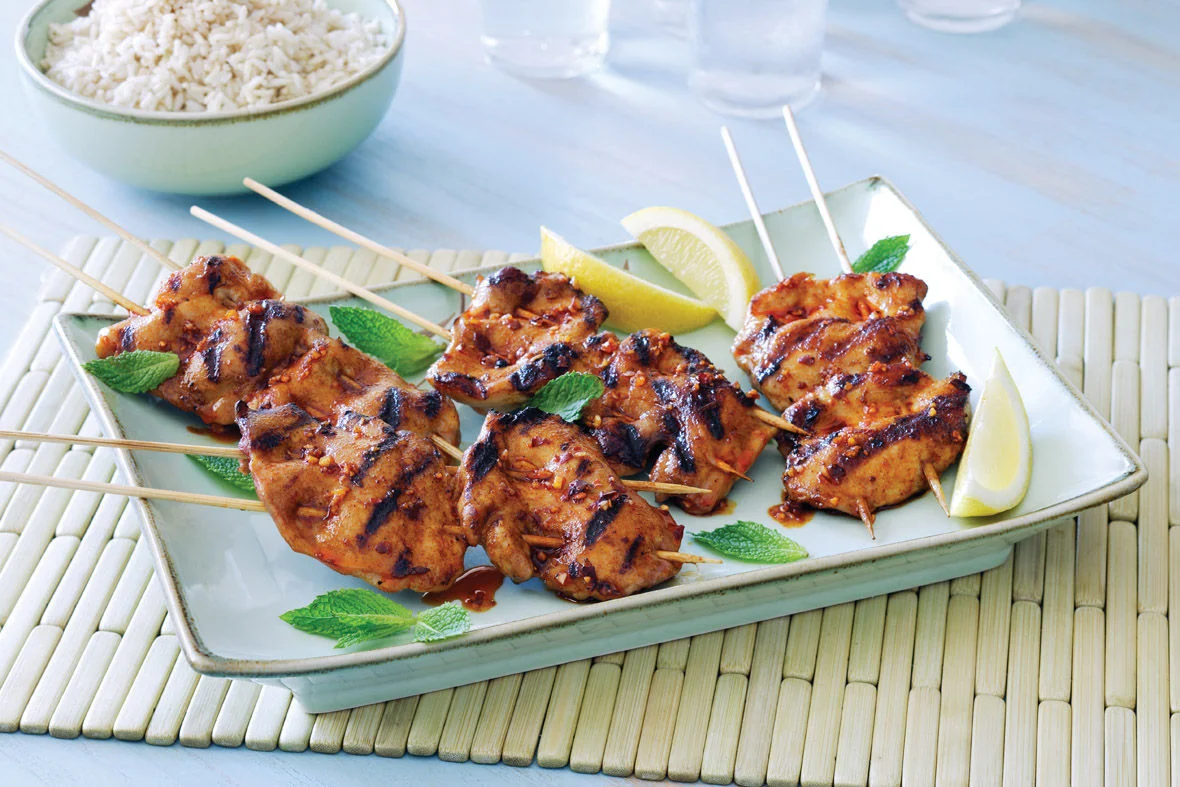 Spiced Chicken Skewers