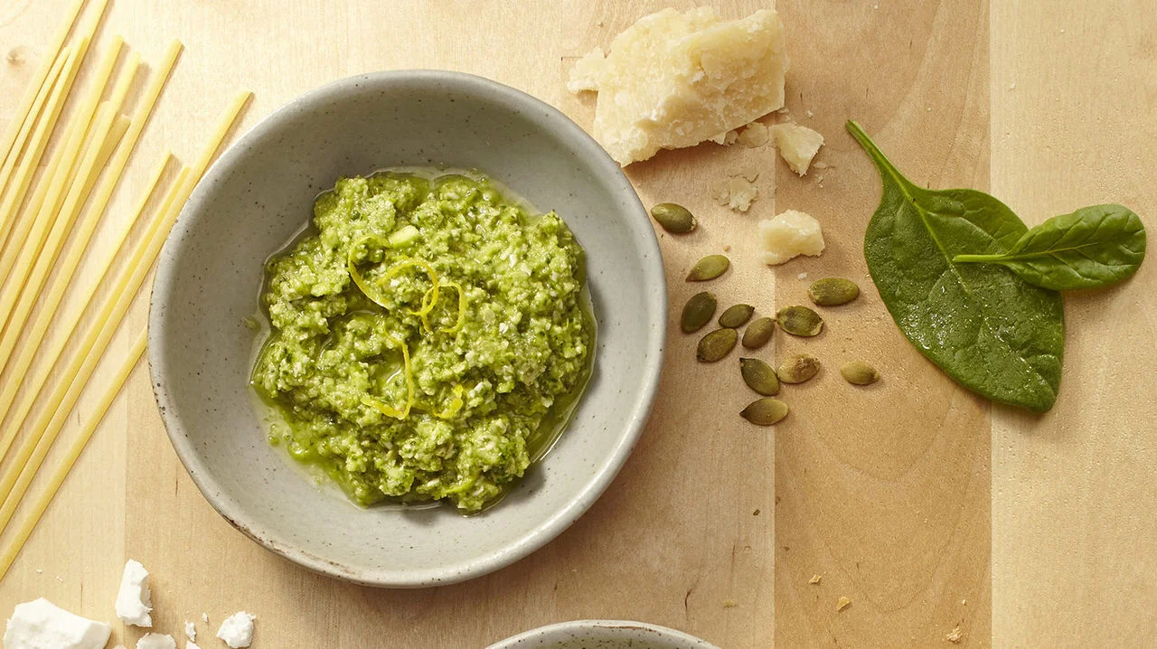 Zucchini & Spinach Pesto