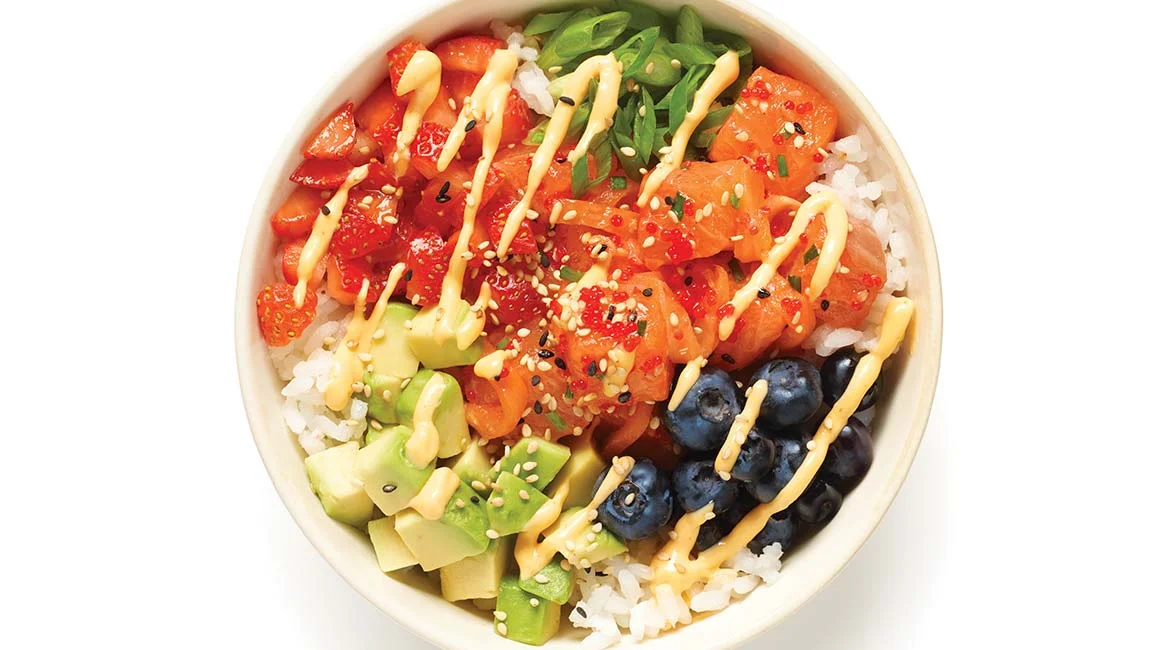 Spicy Two-Salmon Poke Recipe | IGA