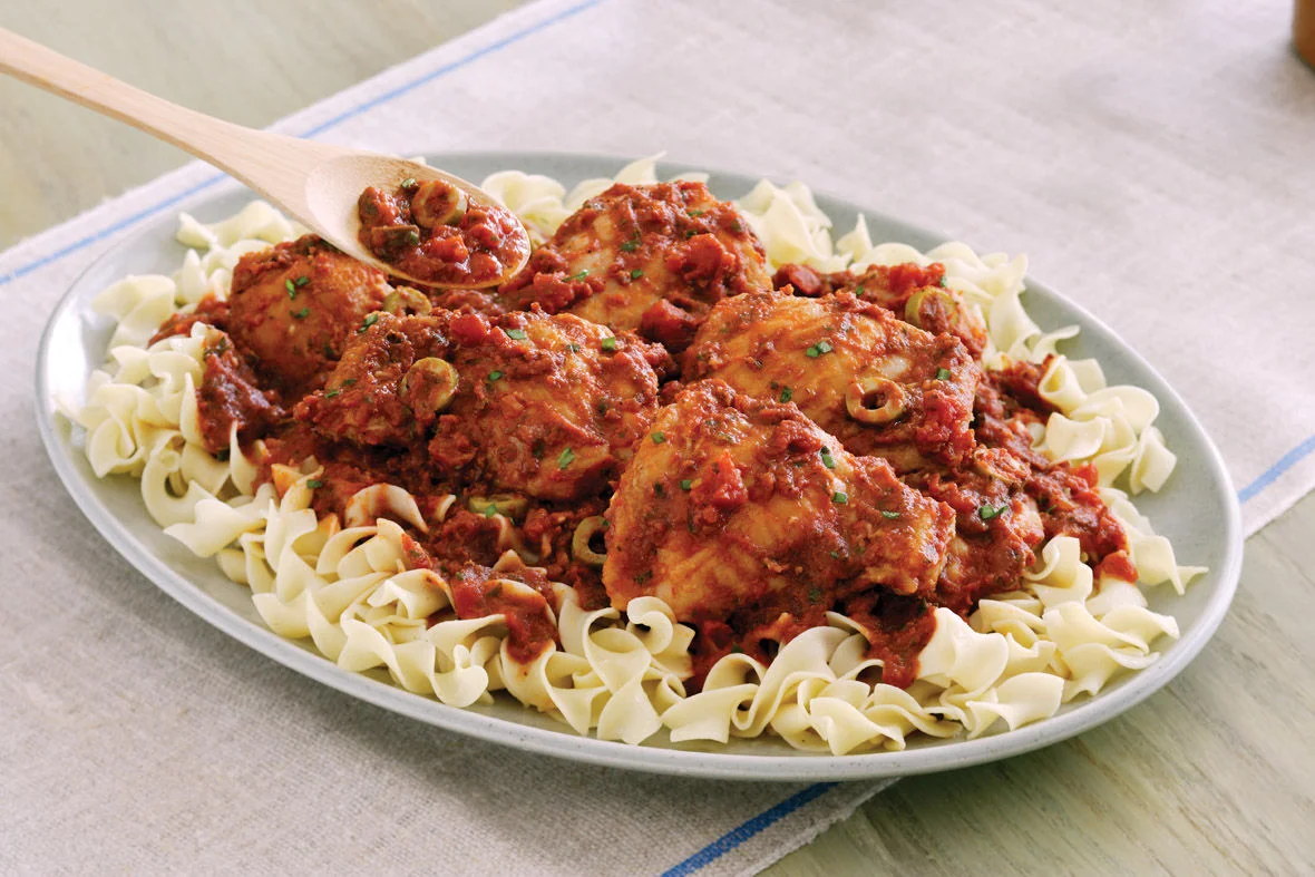 Quick Chicken Cacciatore