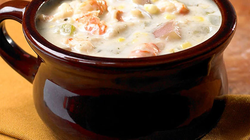 Local Prawn & Corn Chowder | Thrifty Foods