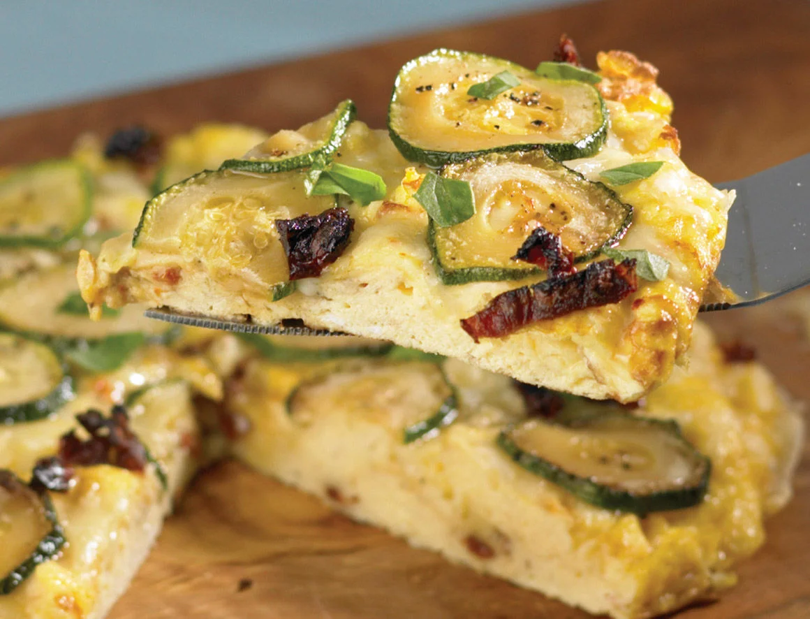 Zucchini & Cheese Frittata