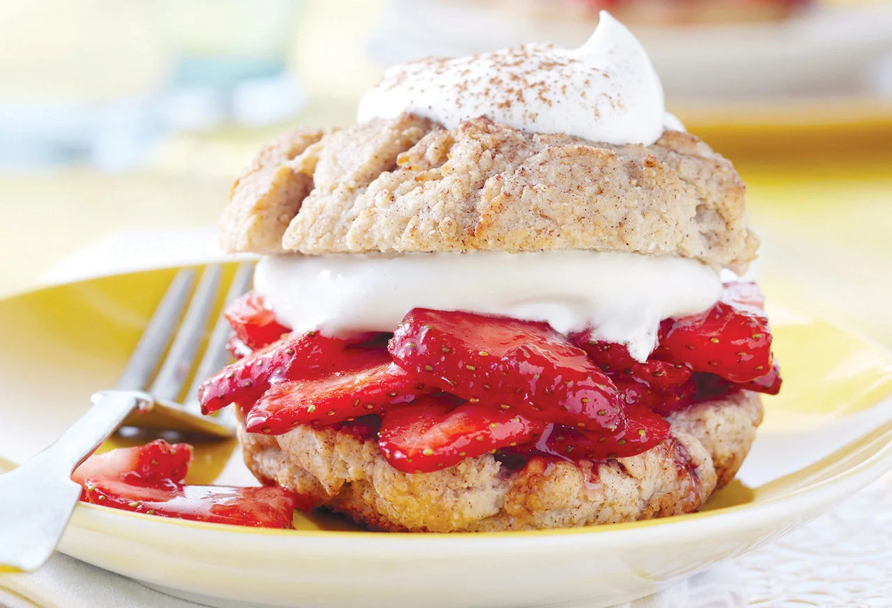 Strawberry Cinnamon Shortcakes