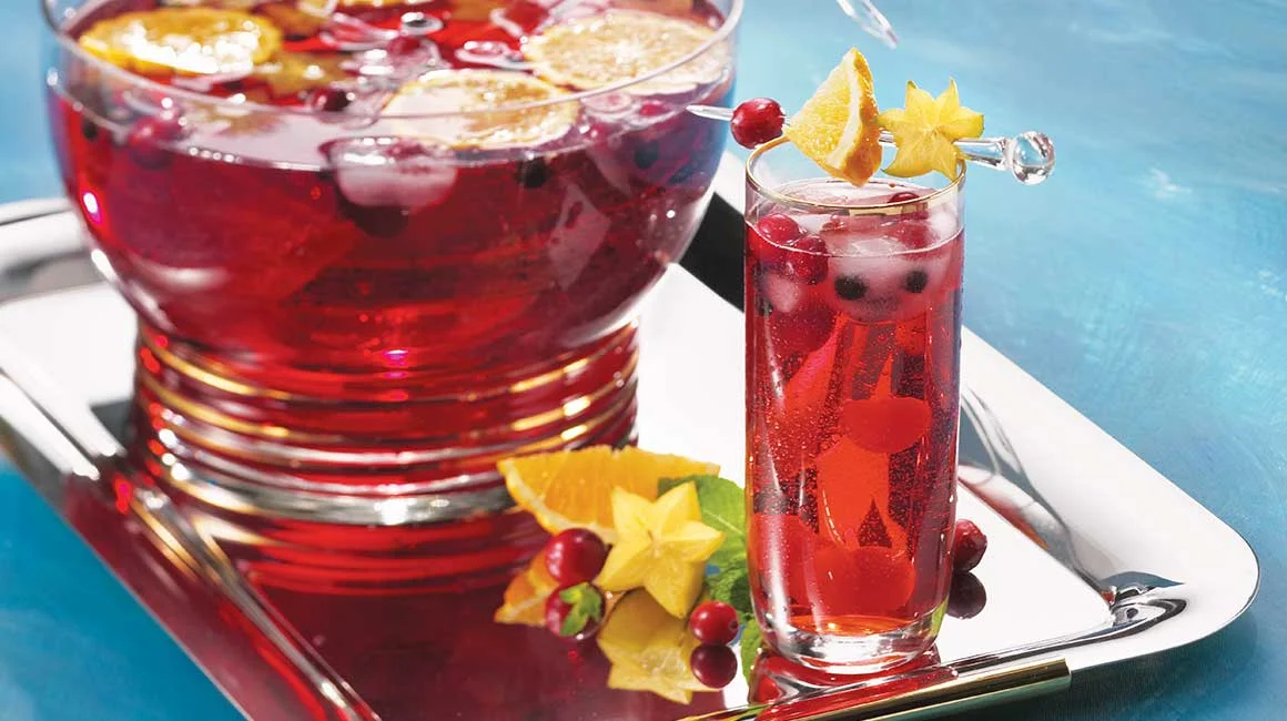 CranRaspberry Punch Recipe | IGA