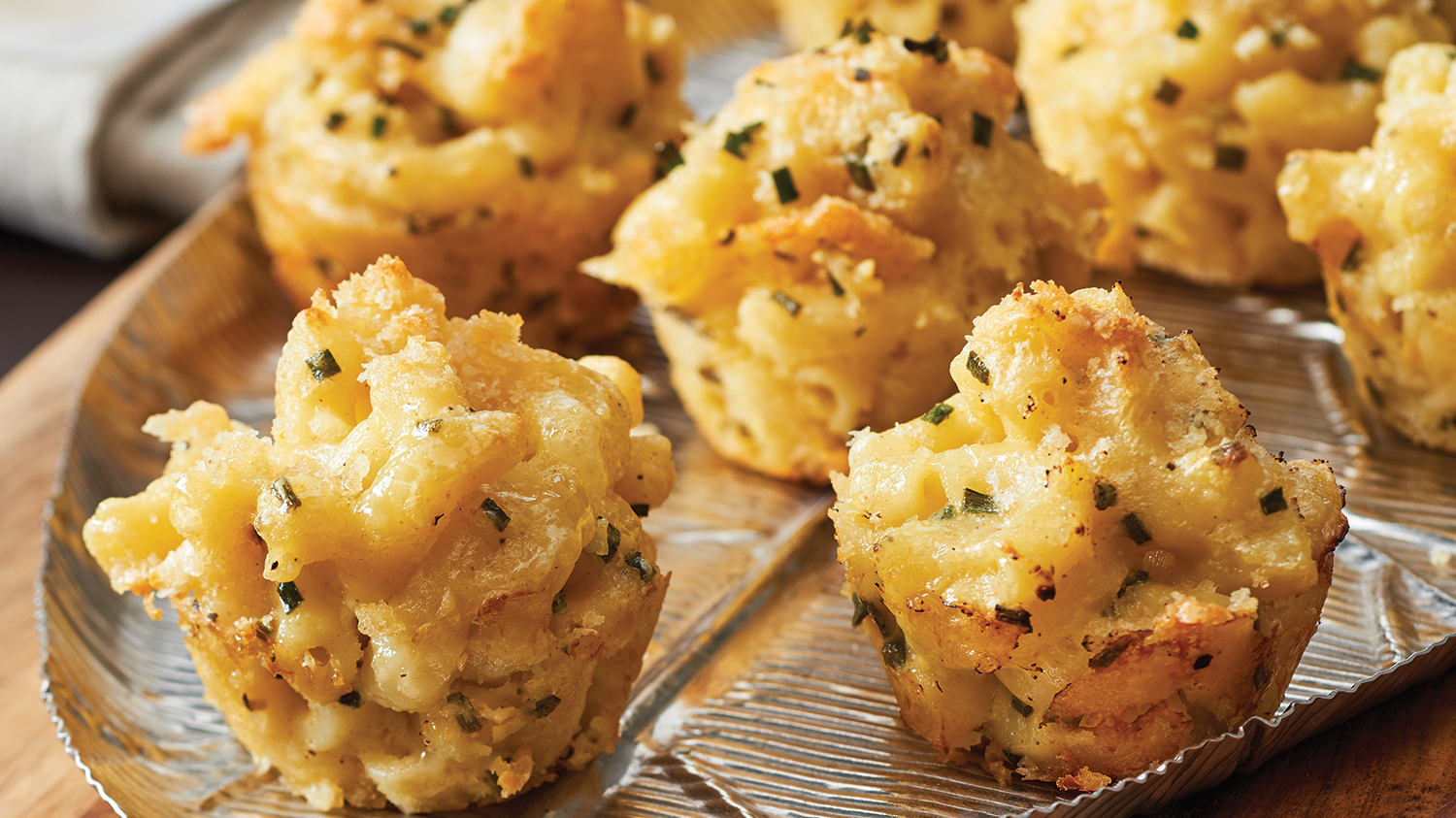 Smoky Mac and Cheese Bites