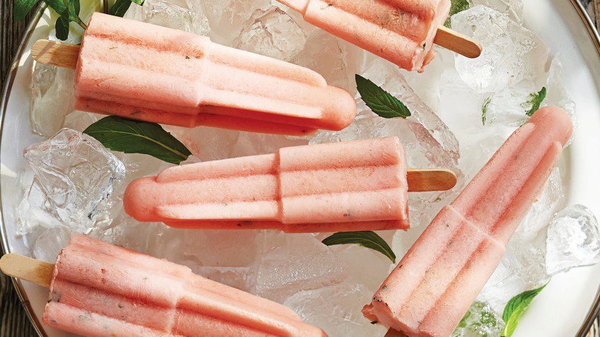 Watermelon-Mint Pops