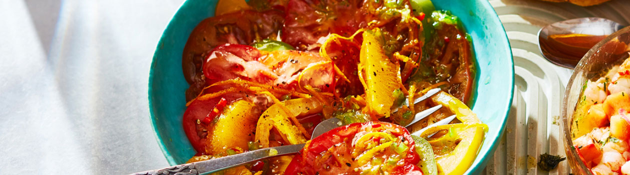 Heirloom Tomato Ceviche
