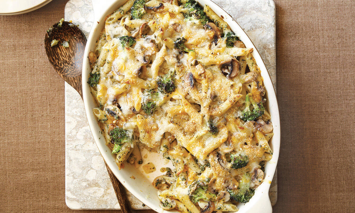 Baked Pesto Pasta Recipe