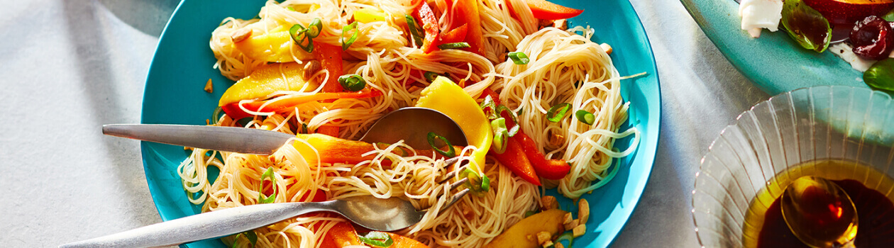 Thai-Inspired Rice Noodle Salad