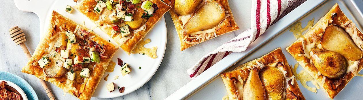 Pear Puff Pastry Tartlets